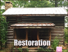 Historic Log Cabin Restoration  Letcher, Kentucky